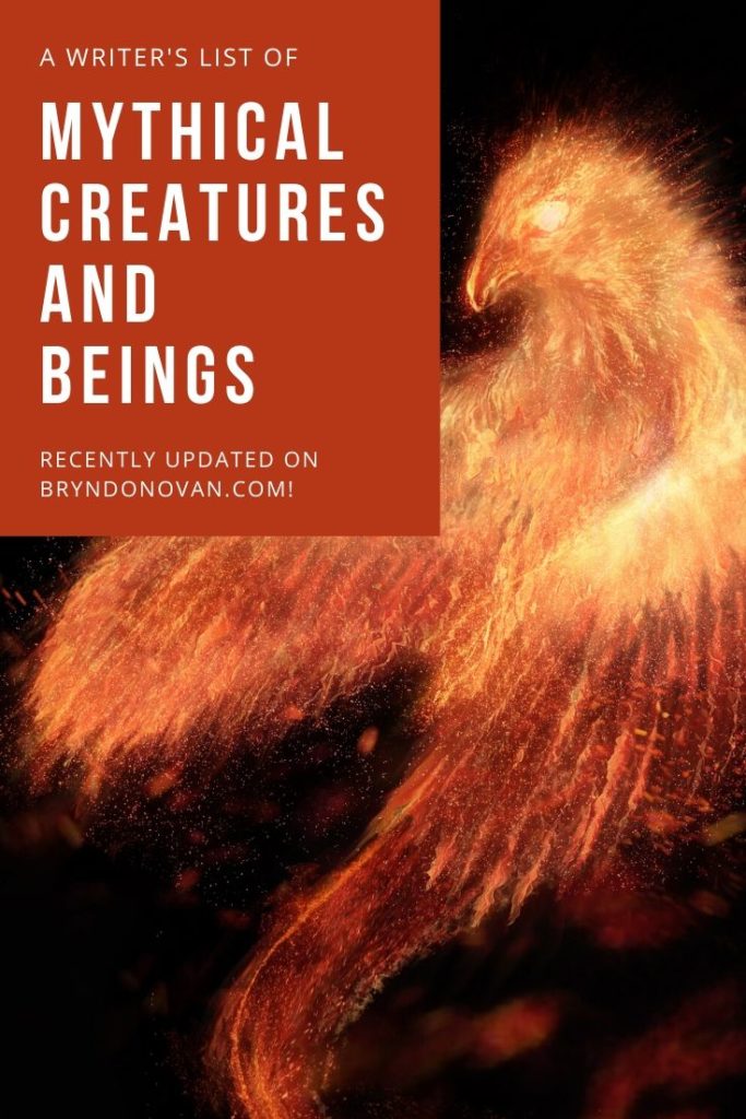 A Writer S List Of Mythical Creatures And Beings