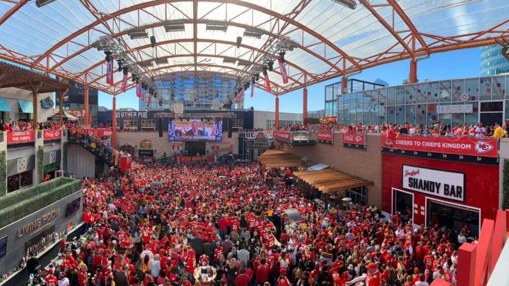 Power and Light district, Kansas City Chiefs