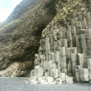 Basalt Columns, Black Sand Beach, Iceland #travel tips #what to see in Iceland