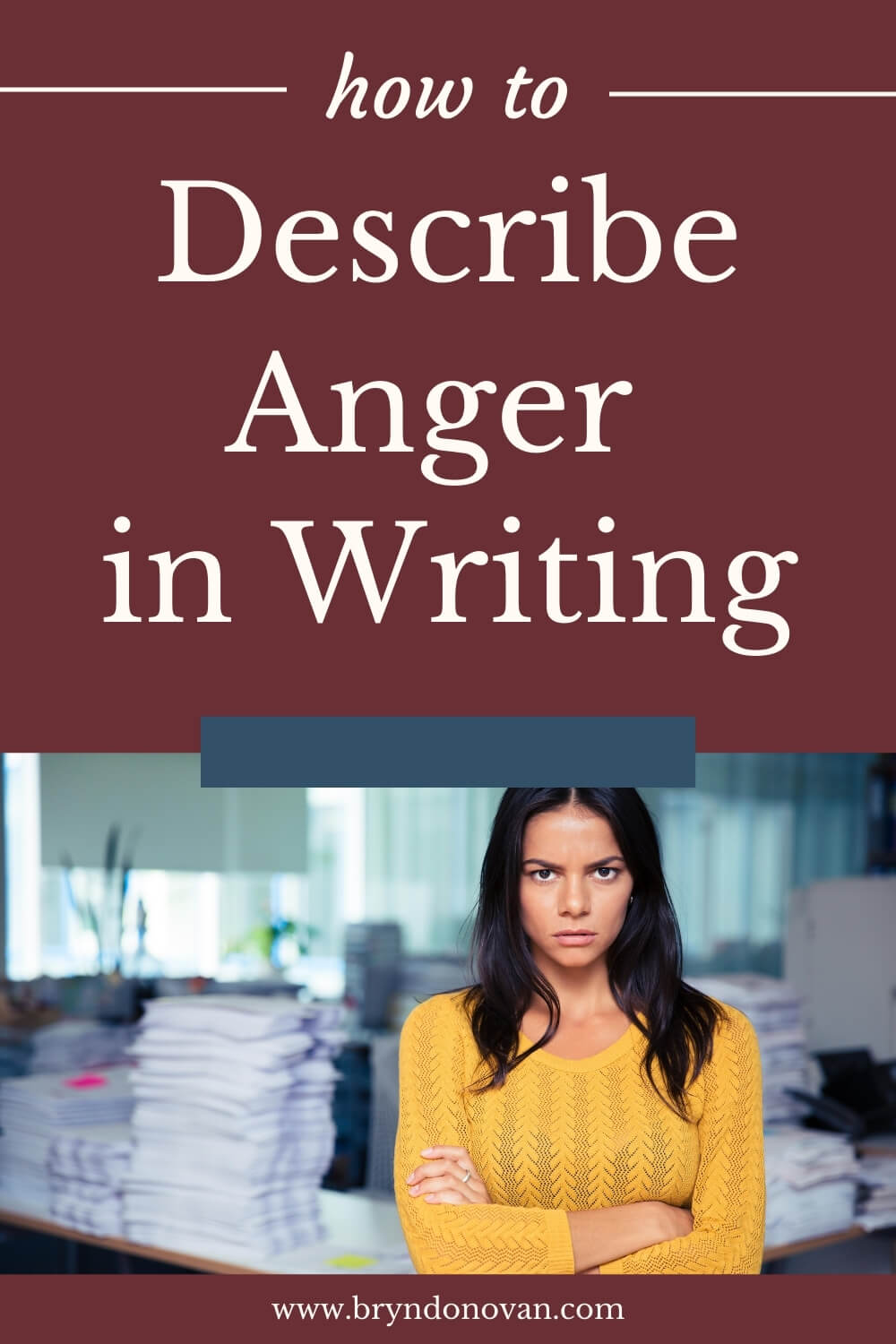 anger description for creative writing