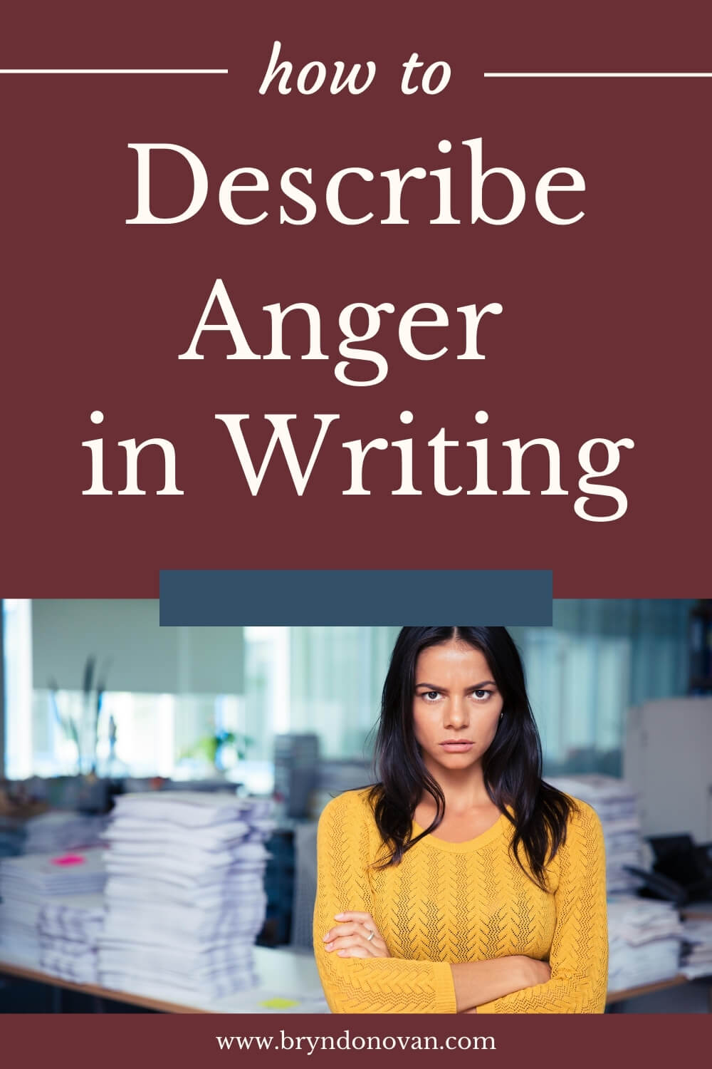 describe anger creative writing