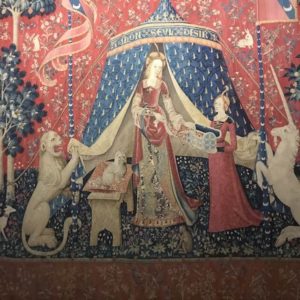 Cluny Tapestry Lady and the Unicorn #Notre Dame Before the Fire