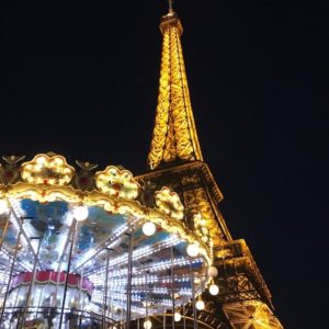 Eiffel Tower at night #Notre Dame Before the Fire