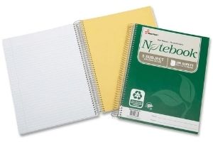 SKILCRAFT® 100% Recycled Spiral Notebooks