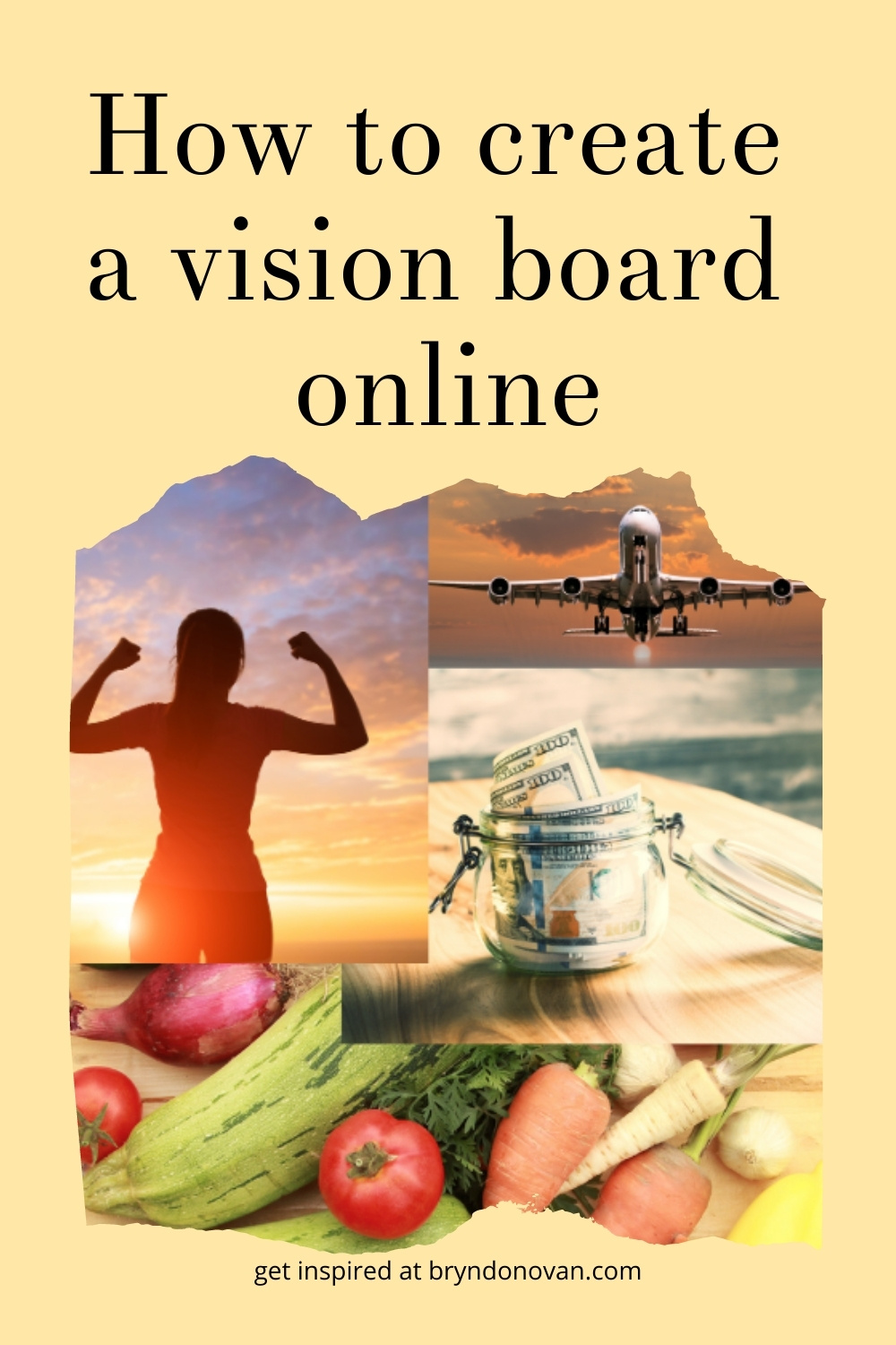 HOW TO CREATE A VISION BOARD ONLINE | includes vision board examples, ideas, and categories