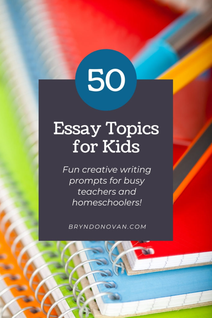 50 Writing Prompts For Elementary Students 