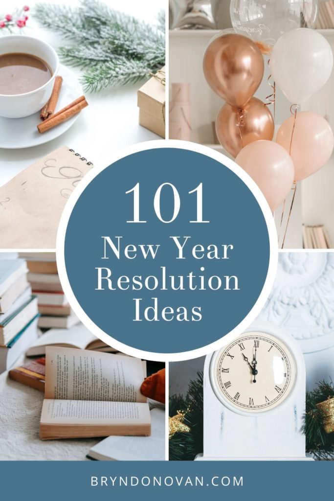 101 New Year Resolution Ideas