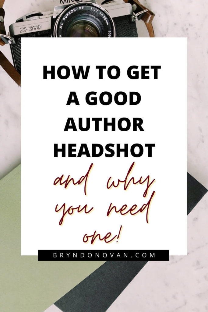 How to Get a Good Author Headshot and Why You Need One