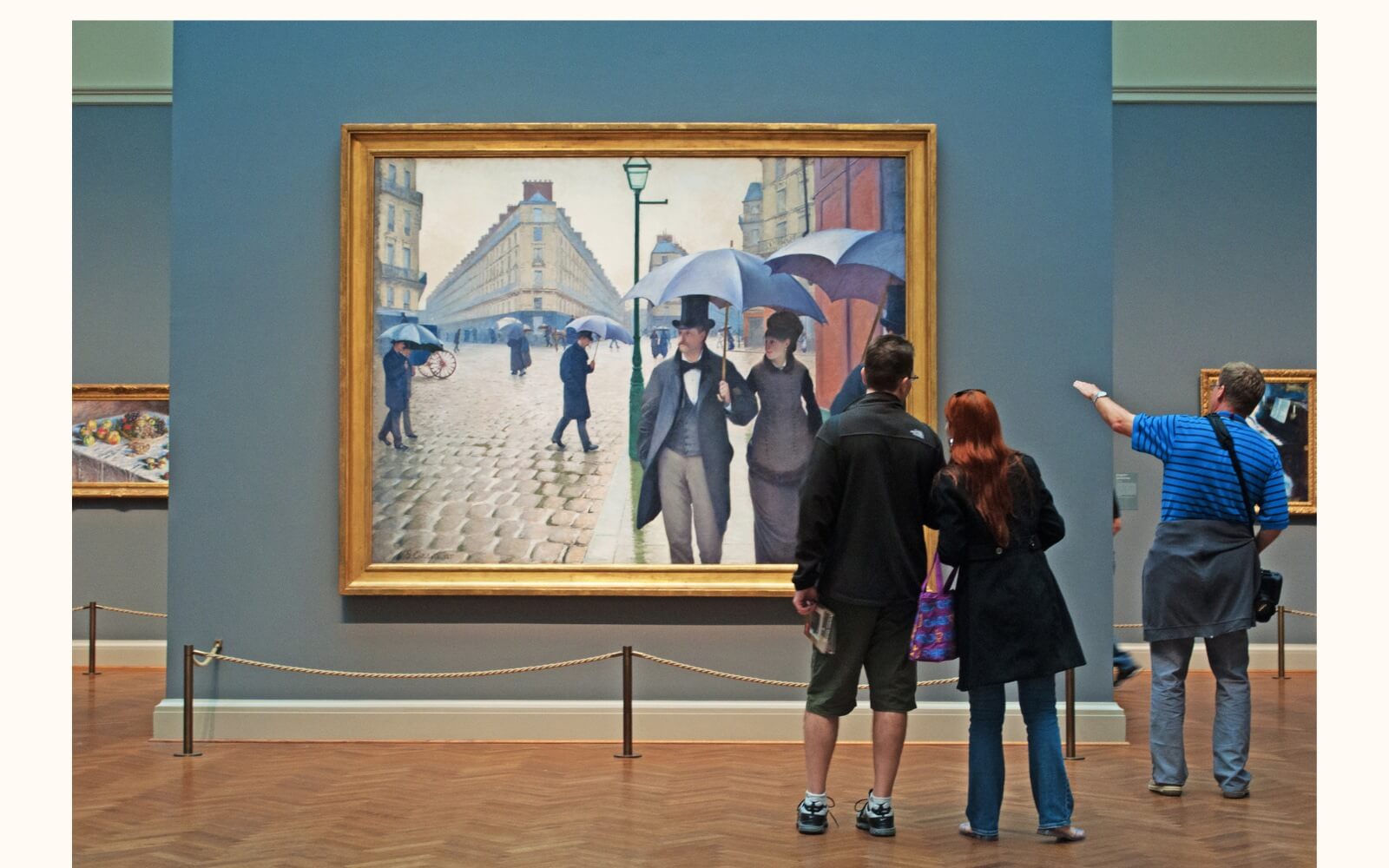 Paris Street, Rainy Day by Gustave Caillebotte