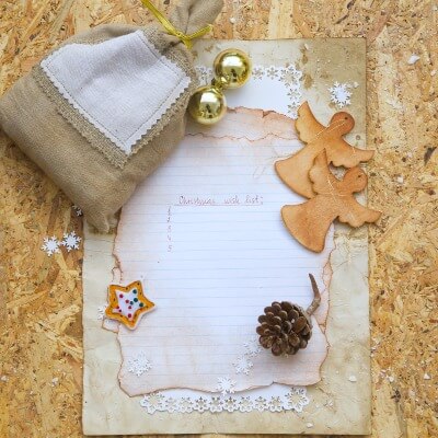 a holiday wish list