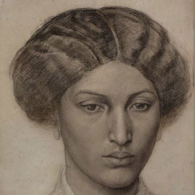 Fanny Eaton, drawing by Dante Gabriel Rossetti, 1865