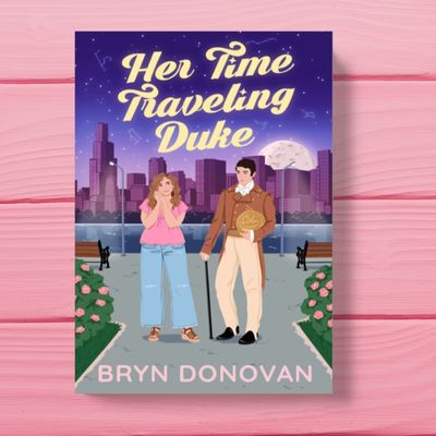 the book Her Time Traveling Duke by Bryn Donovan