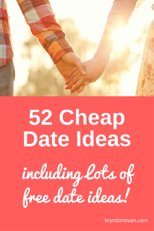 52 Cheap Date Ideas (Including Lots of FREE Date Ideas!)