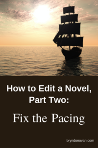 Part of a 7 Part Series! HOW TO EDIT A NOVEL, PART TWO: FIX THE PACING #how to write a novel step by step #editing #fiction